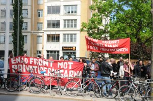 Demonstration metro2 27 maj 2013