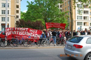Demonstration SEKO 27 maj 2013